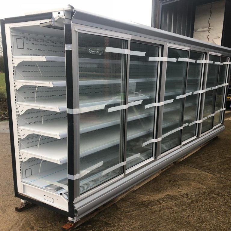 chiller with glass door
